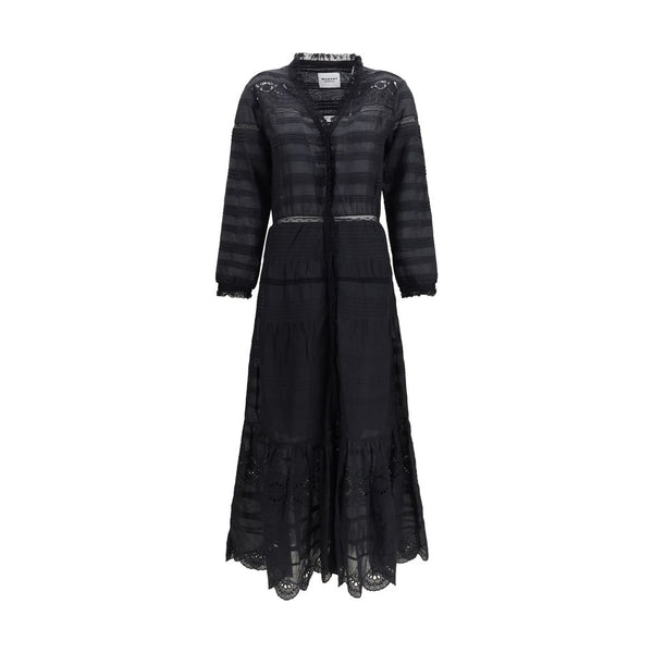 Marant Etoile 100% Cotton dress in black
