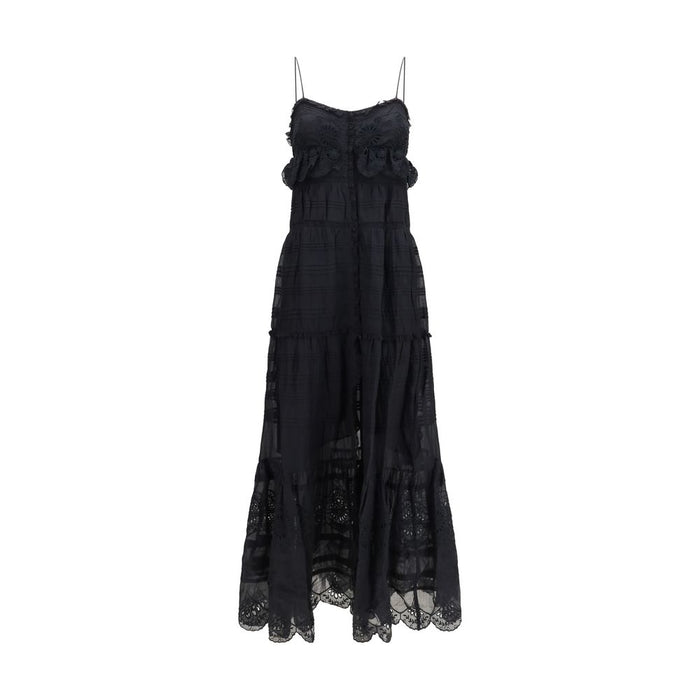 Marant Etoile 100% Cotton dress in black