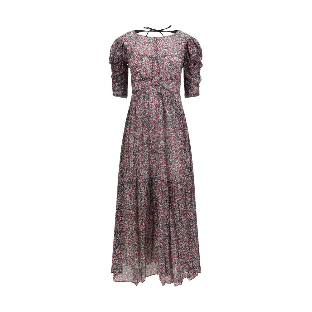 Marant Etoile 100% Cotton dress in purple
