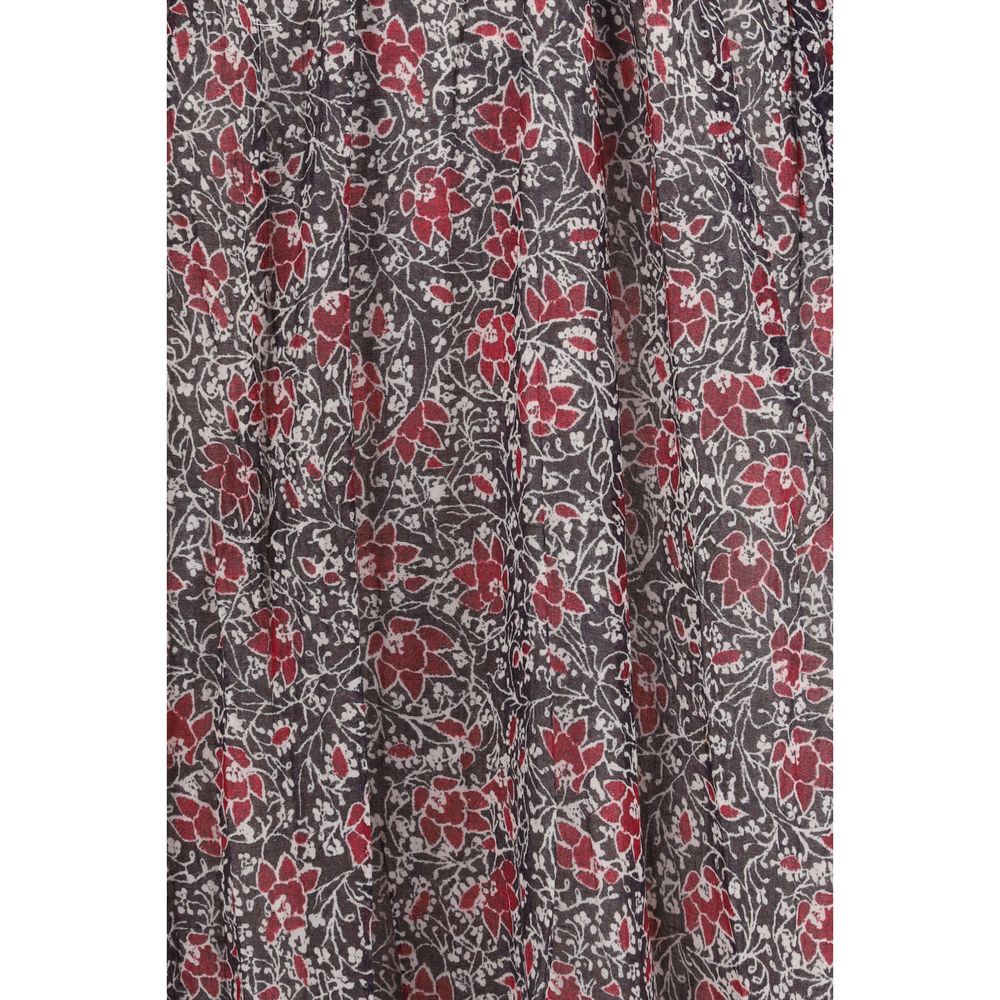 Marant Etoile 100% Cotton dress in purple — view 3