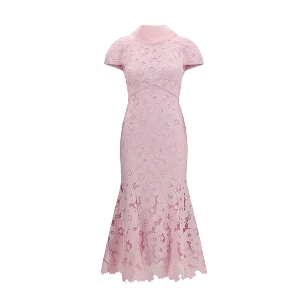 Self-Portrait 100% Polyester dress in pink