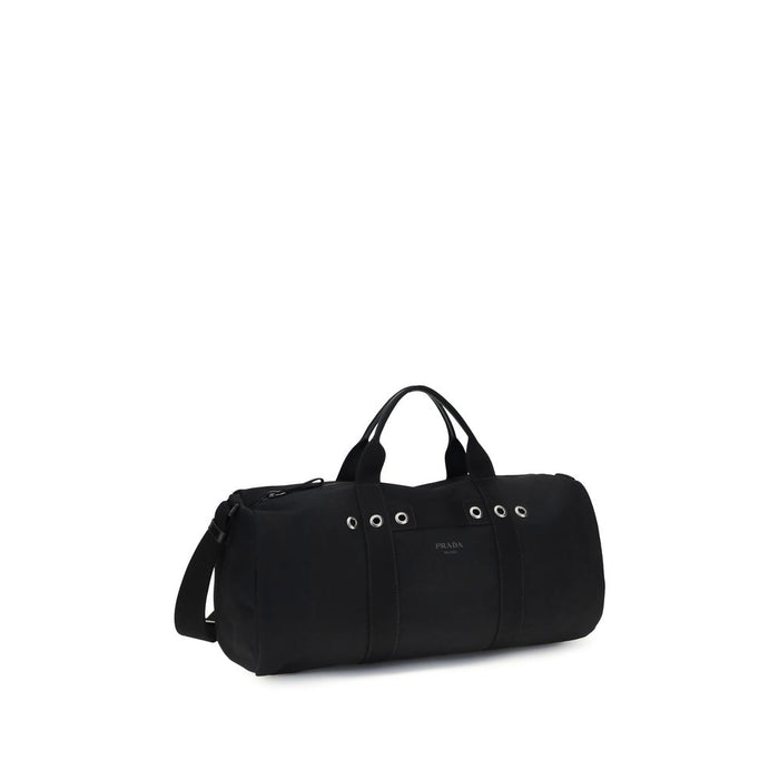 Black Cotton Luggage And Travel Bag
