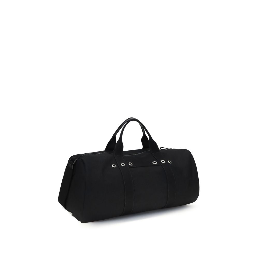 Black Cotton Luggage And Travel Bag