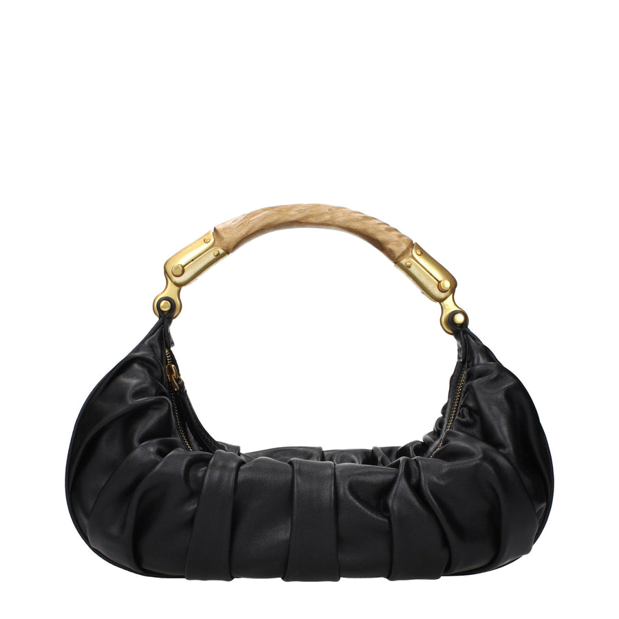 Balmain shoulder bag in black