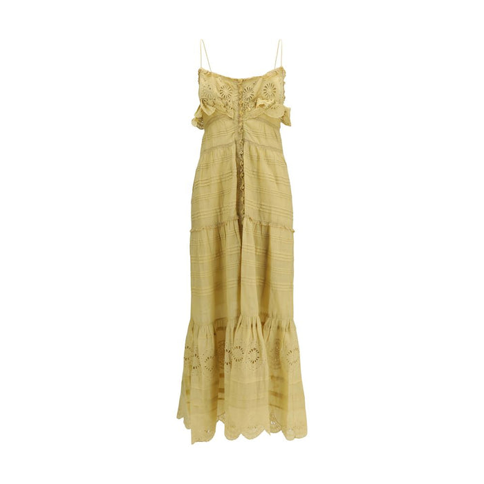 Marant Etoile 100% Cotton dress in beige