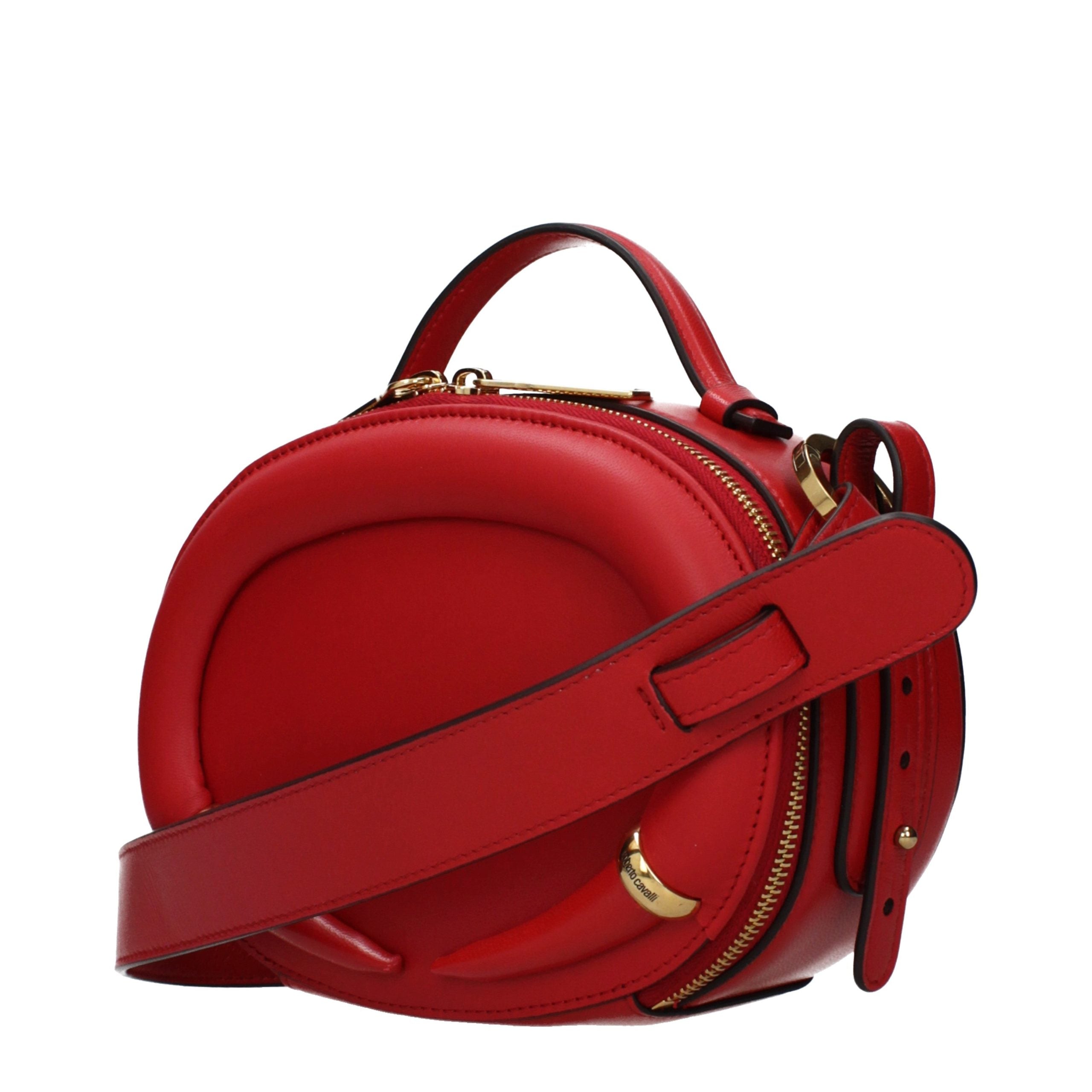 Red Leather Handbag Bag