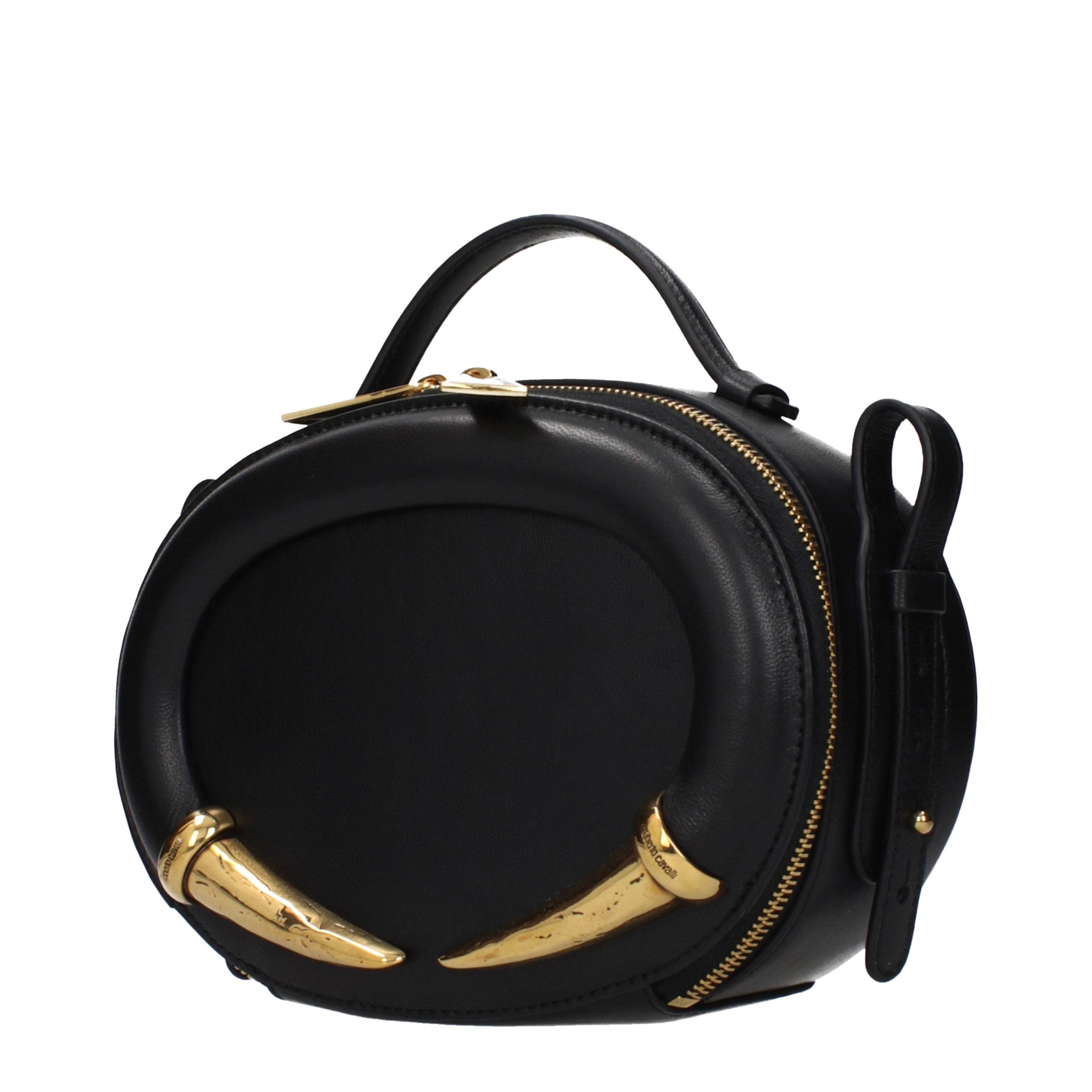 Black Leather Handbag Bag