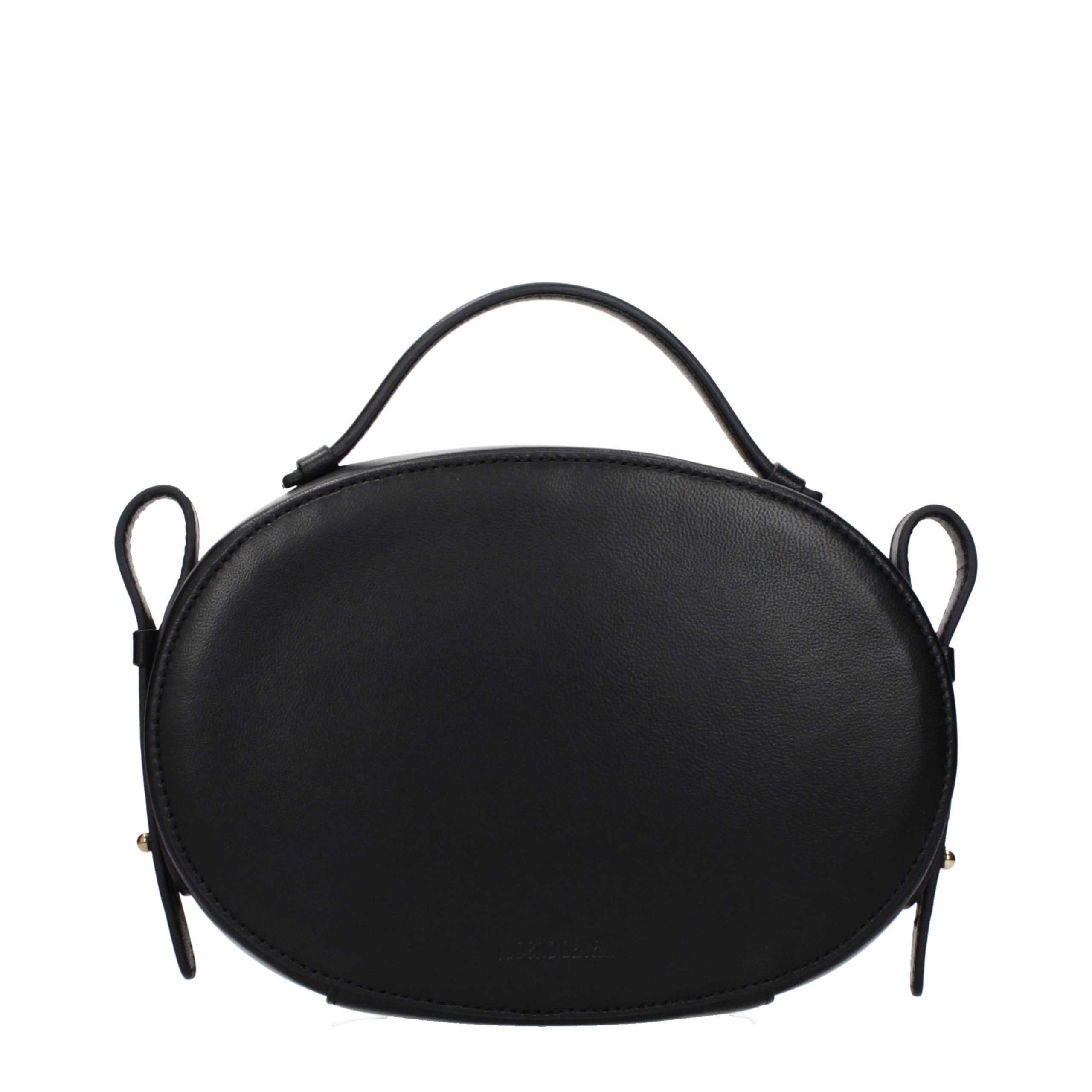 Black Leather Handbag Bag