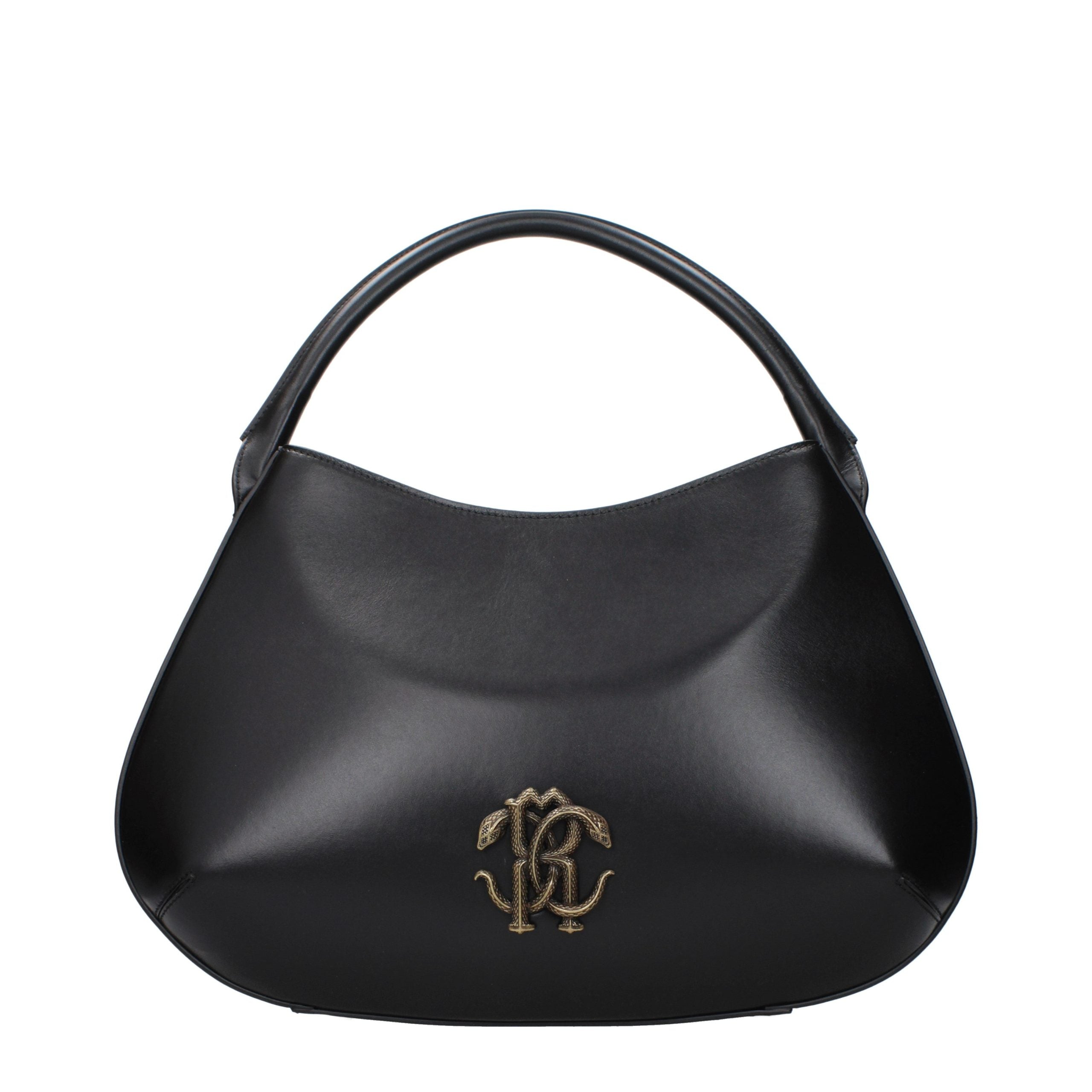 Black Leather Handbag Bag