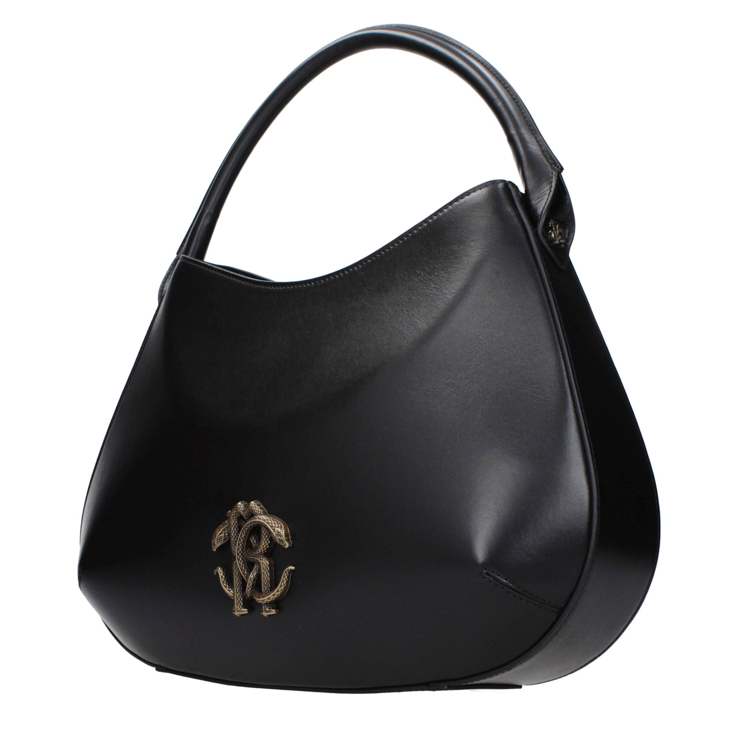 Black Leather Handbag Bag