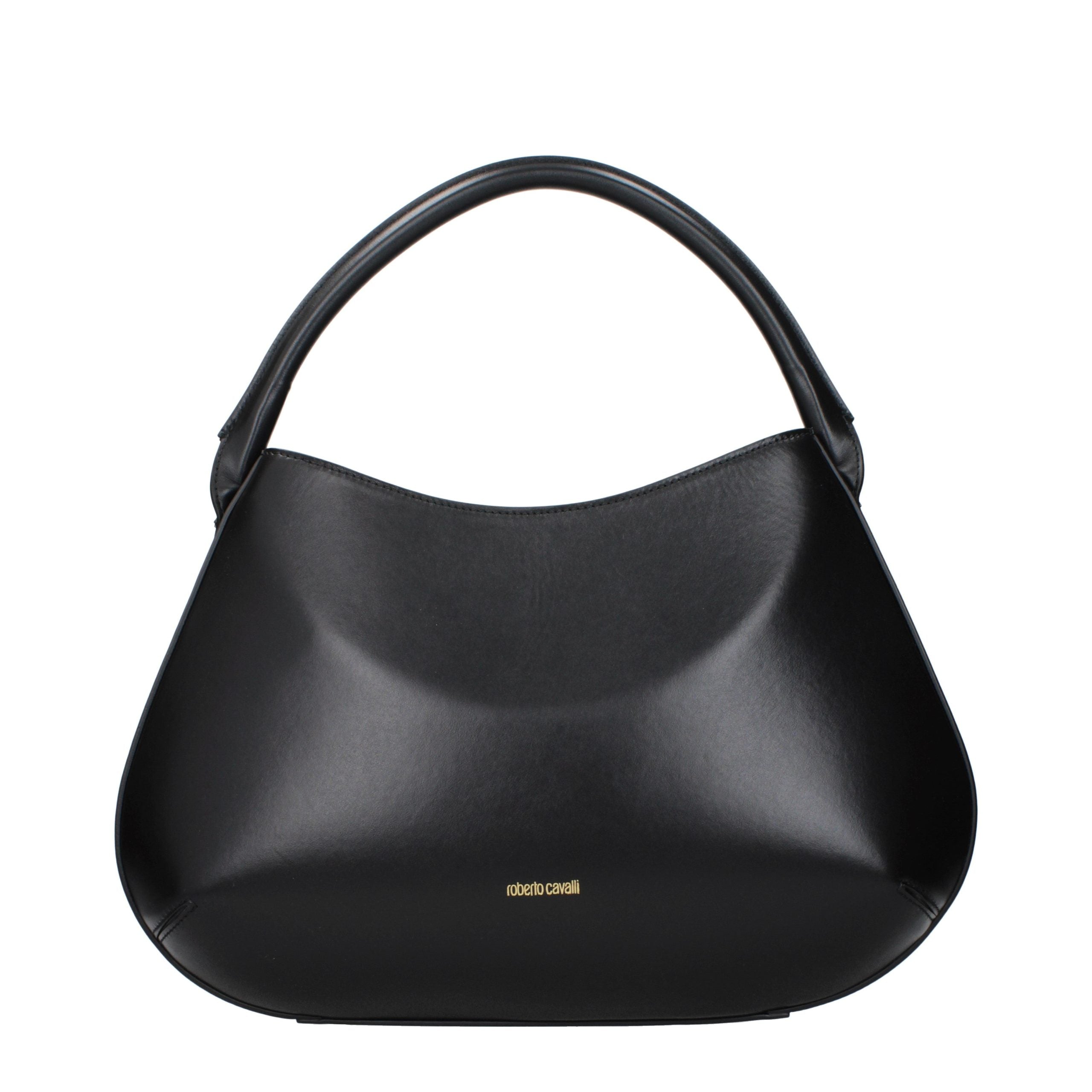 Black Leather Handbag Bag