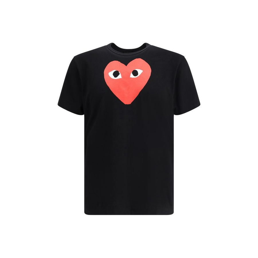 Comme Des GarçOns Play 100% Cotton t-shirt in black