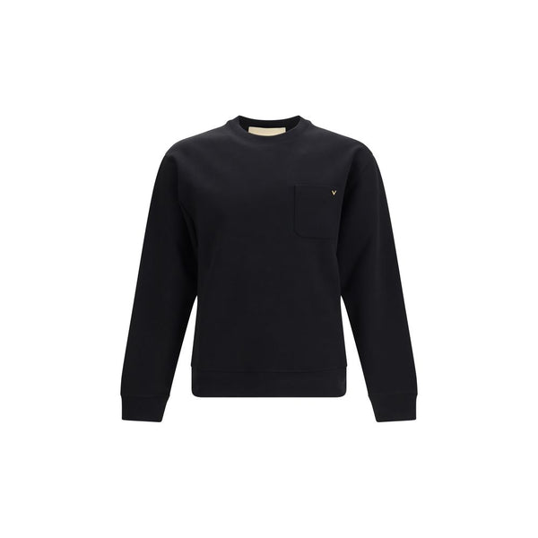 Valentino 100% Cotton sweatshirt in black