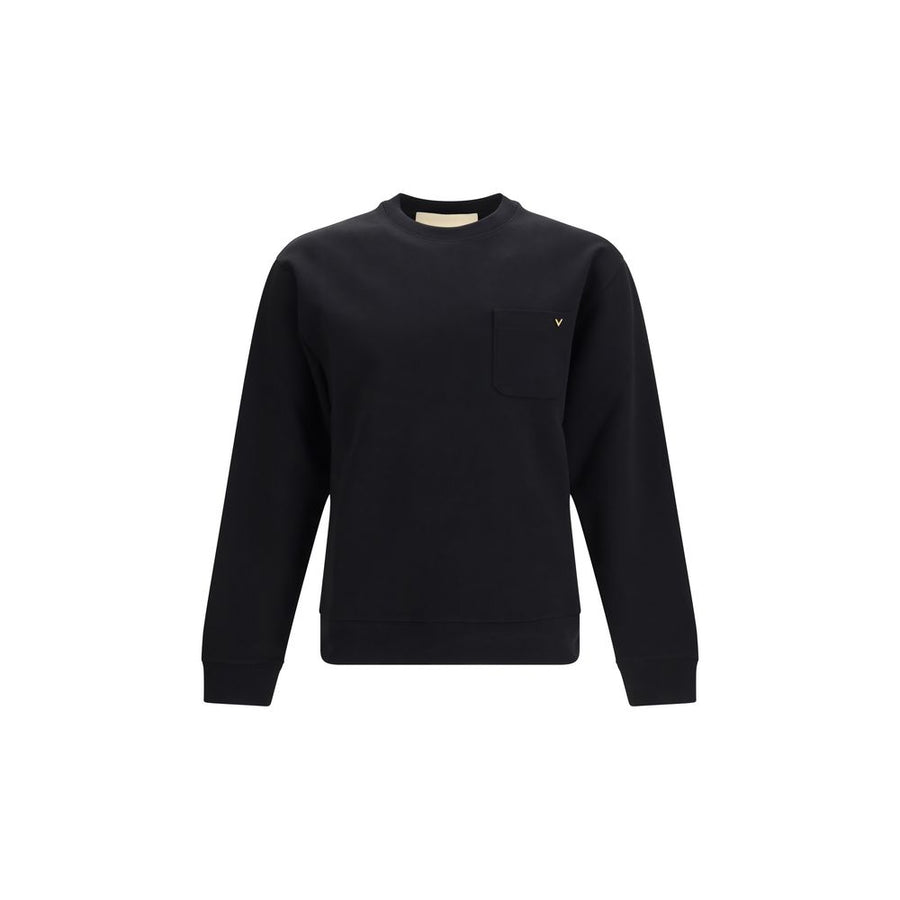 Valentino 100% Cotton sweatshirt in black
