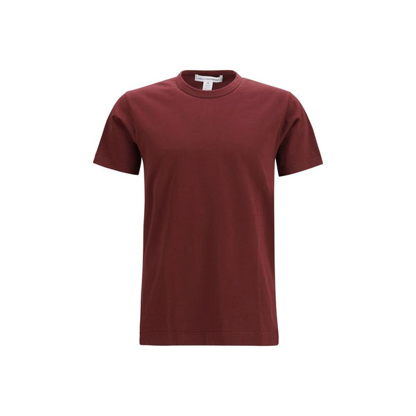Comme des Garçons 100% Cotton t-shirt in burgundy