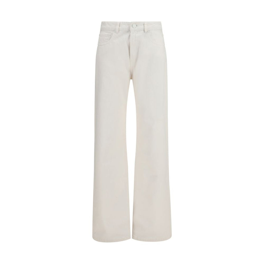 AMI Paris 100% Cotton jeans in white