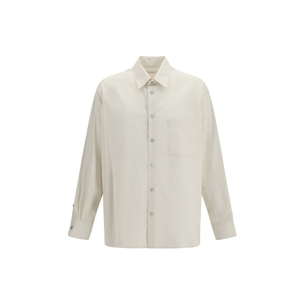 Lemaire 80% Cotton 20% Silk shirt in beige