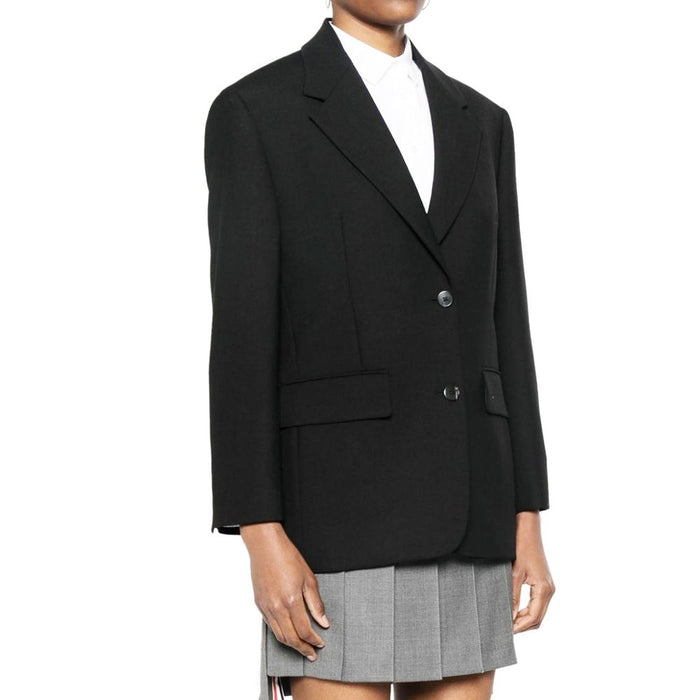 Prada 100% Virgin wool blazer in black — view 2