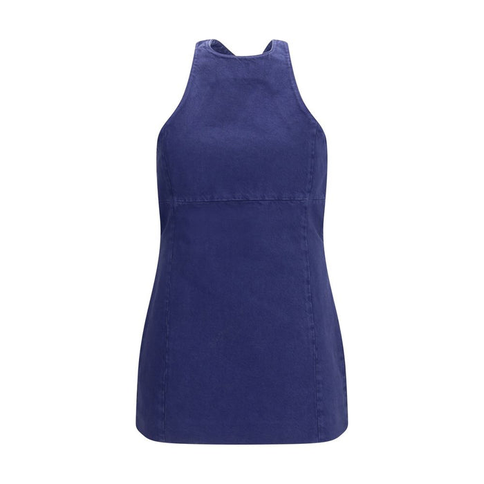 Miu Miu 100% Cotton dress in blue