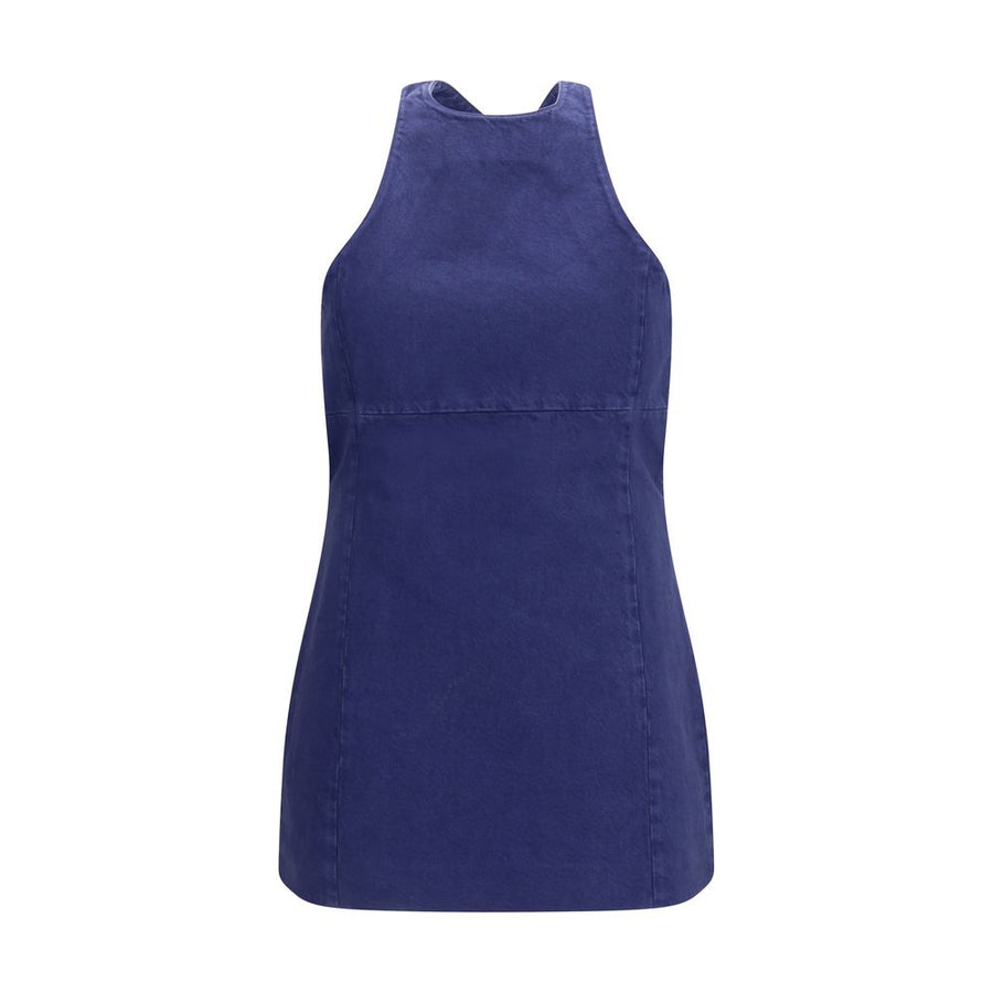 Miu Miu 100% Cotton dress in blue