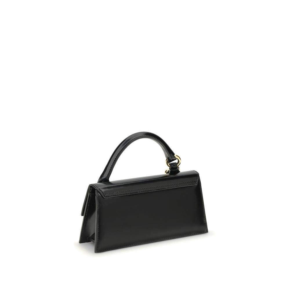 Black Calf Leather Bos Taurus Handbag Bag