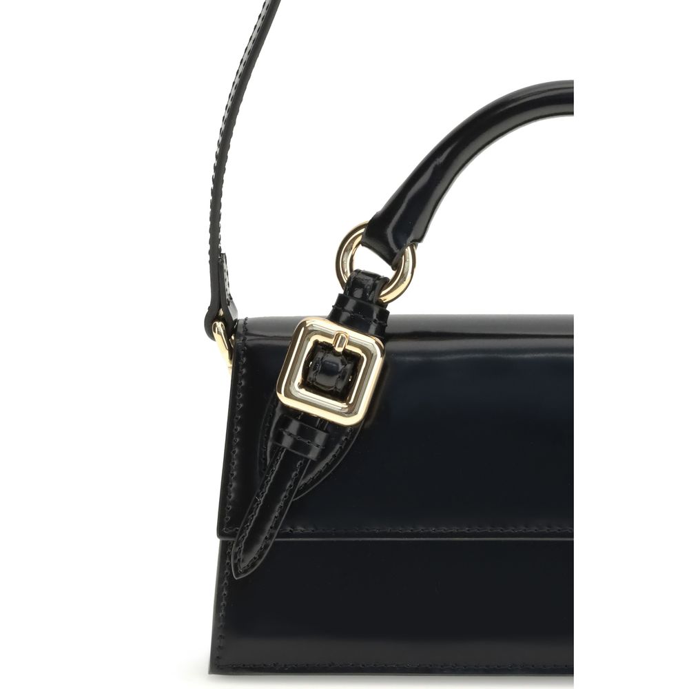 Black Calf Leather Bos Taurus Handbag Bag