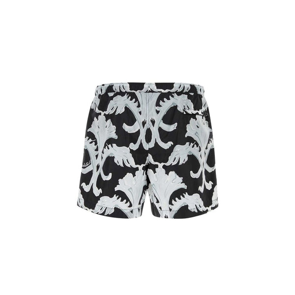 Valentino 100% Polyamide shorts in black