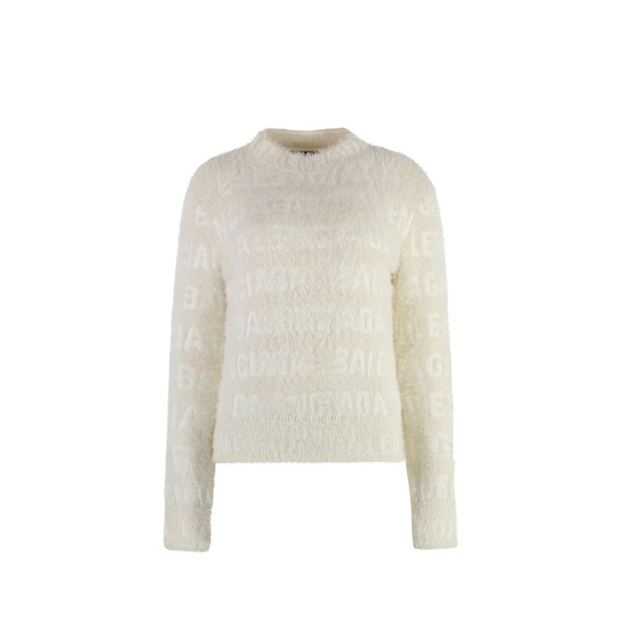 Balenciaga 67% Wool sweater in white