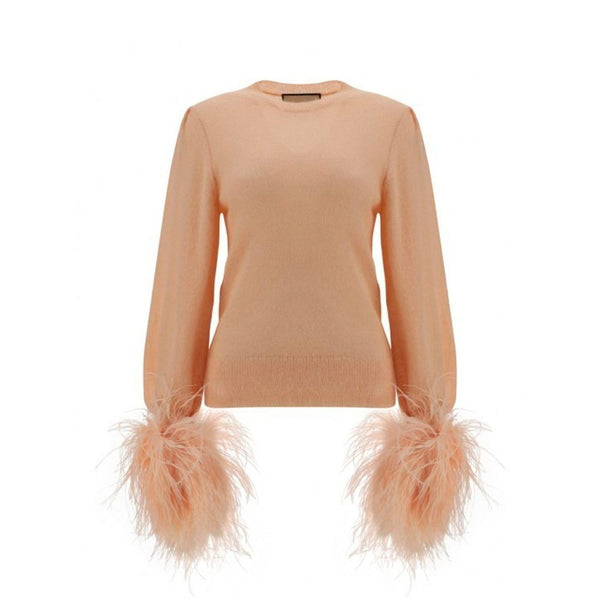Gucci 100% wool sweater in beige