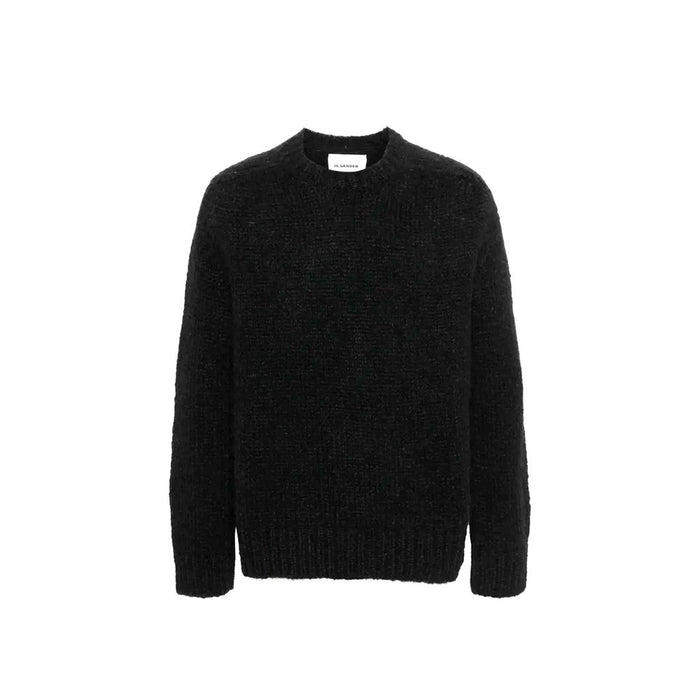 Jil Sander 81% Alpaca sweater in black