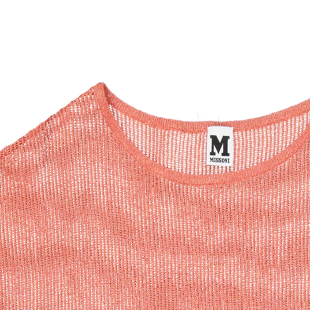 Missoni 15% Metallised Fiber blouse in pink — view 3