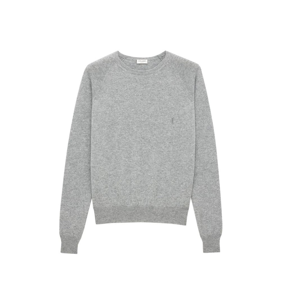 Saint Laurent 100% Cashmere sweater in gray