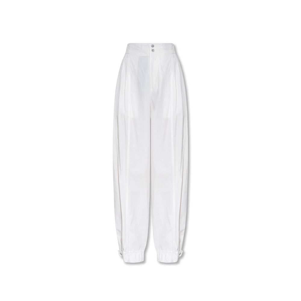 Bottega Veneta 72% Cotton joggers in white