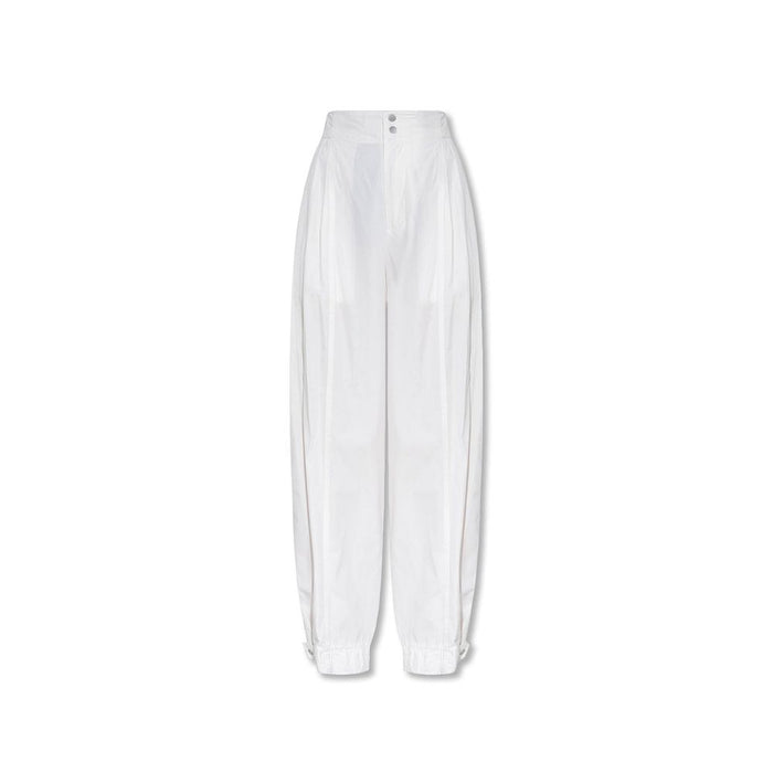 Bottega Veneta 72% Cotton joggers in white