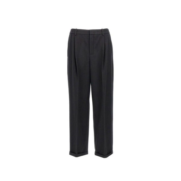 Saint Laurent 10% Cashmere trousers in black