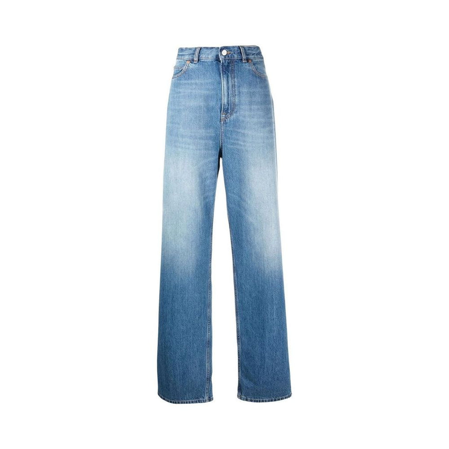 Valentino 100% cotton jeans in blue