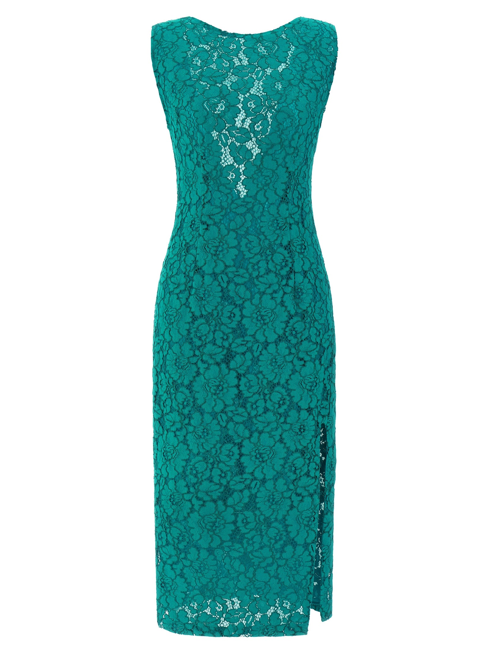 Drupa dress Green Cotton Polyamide Viscose