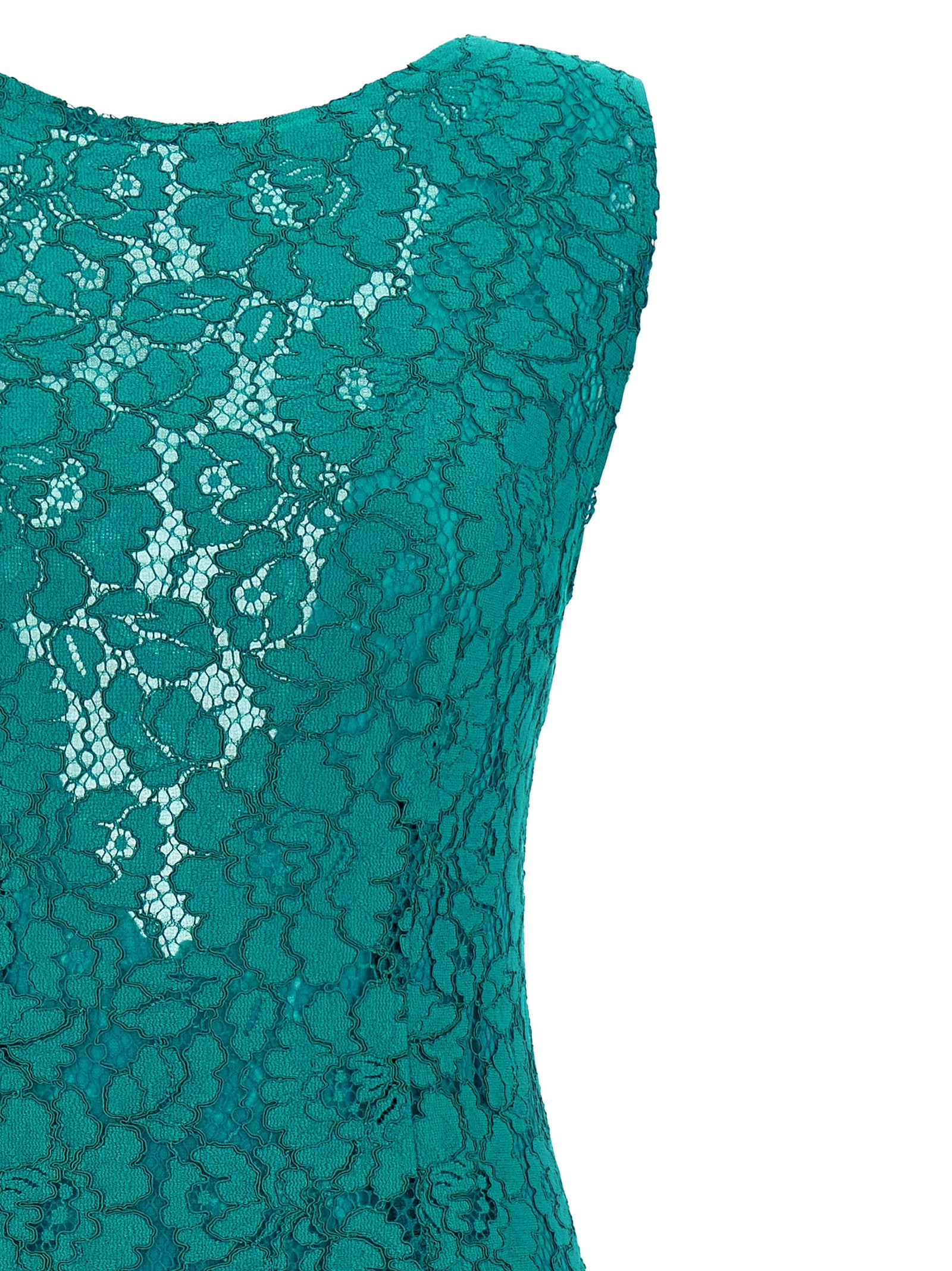 Drupa dress Green Cotton Polyamide Viscose