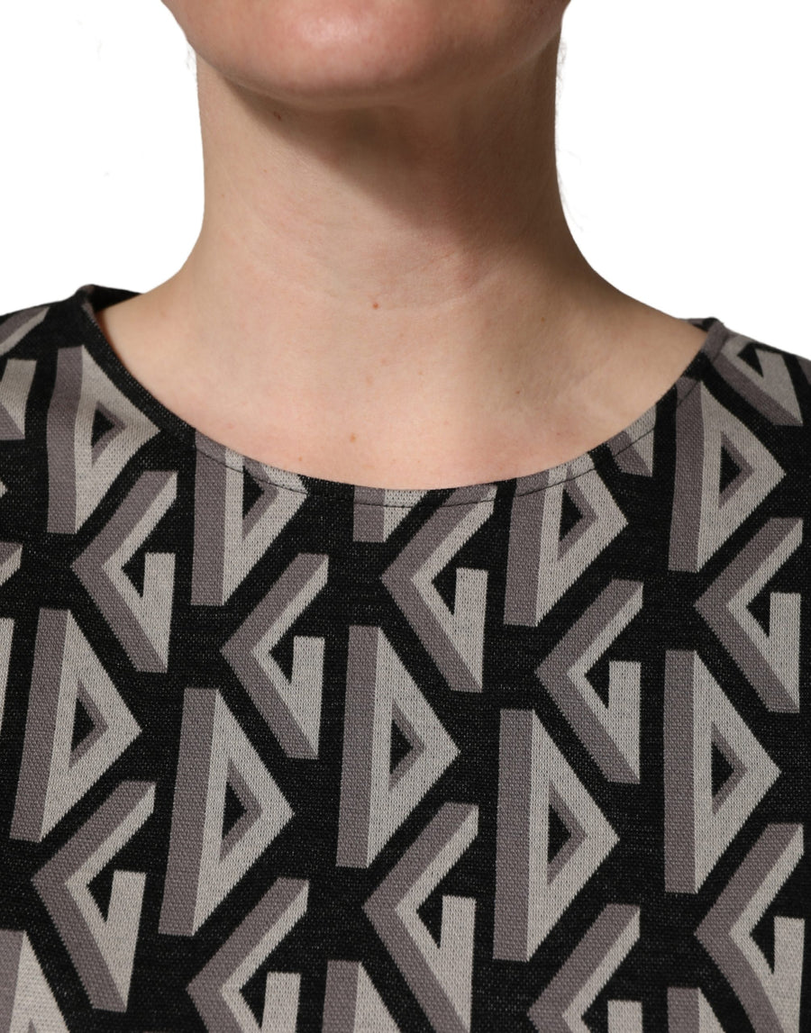 Dolce & Gabbana 100% Cotton dress in black