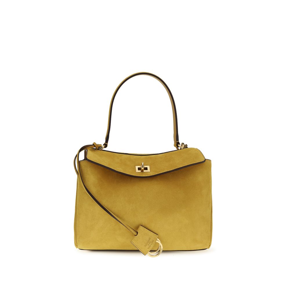 Beige Calf Leather Bos Taurus Handbag Bag