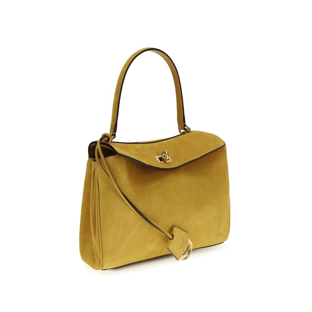 Beige Calf Leather Bos Taurus Handbag Bag
