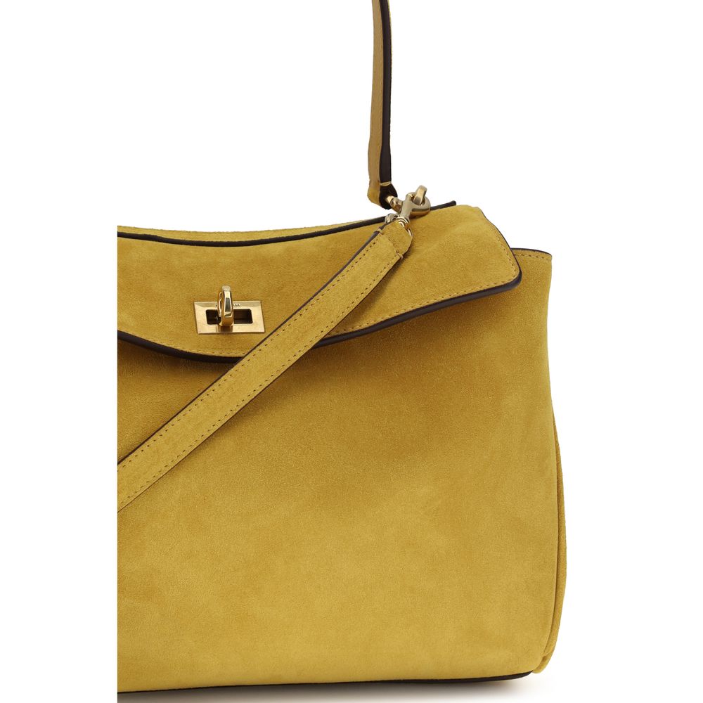 Beige Calf Leather Bos Taurus Handbag Bag