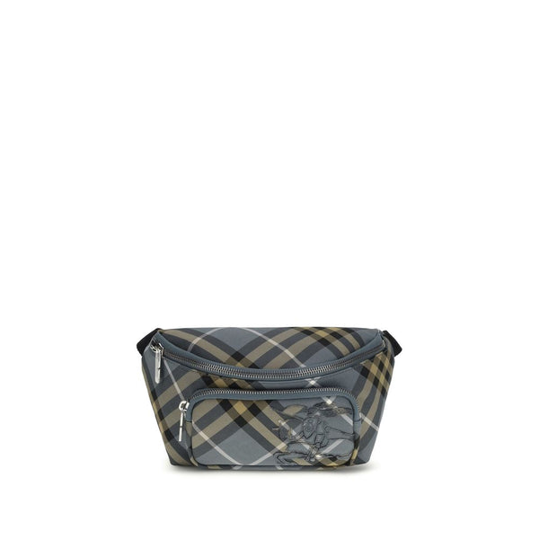 Burberry 100% Nylon belt bag in gray