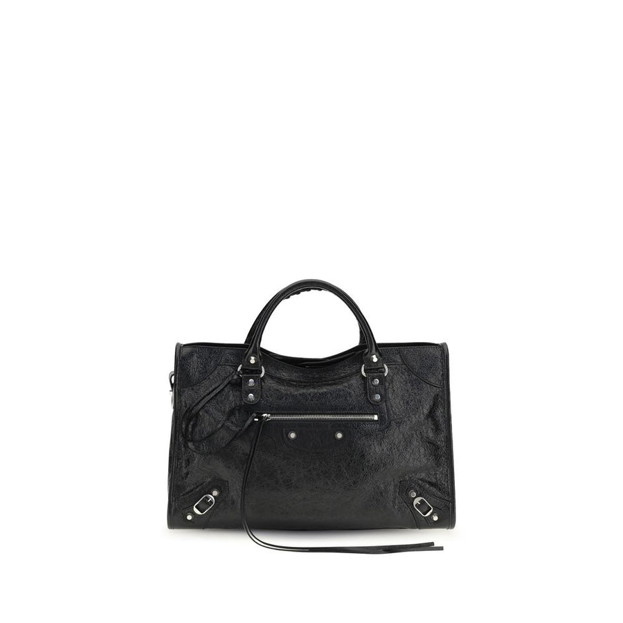 Balenciaga 70% Lamb Ovis Aries shoulder bag in black