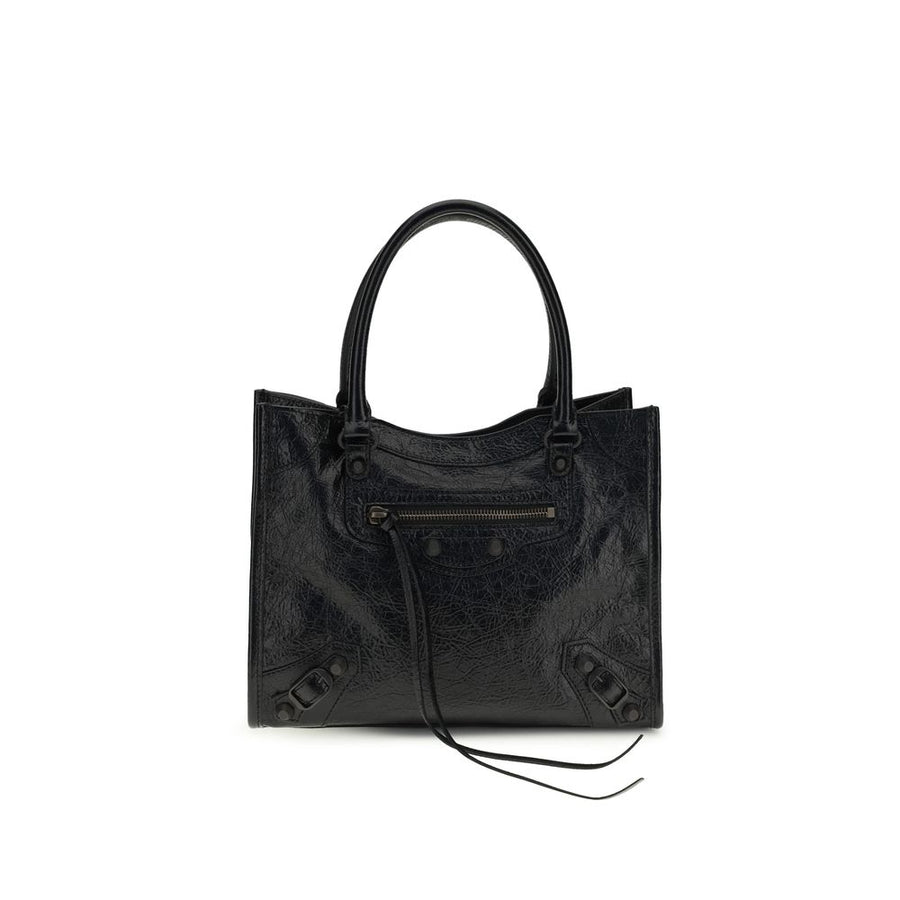 Balenciaga 100% Lamb Ovis Aries shoulder bag in black