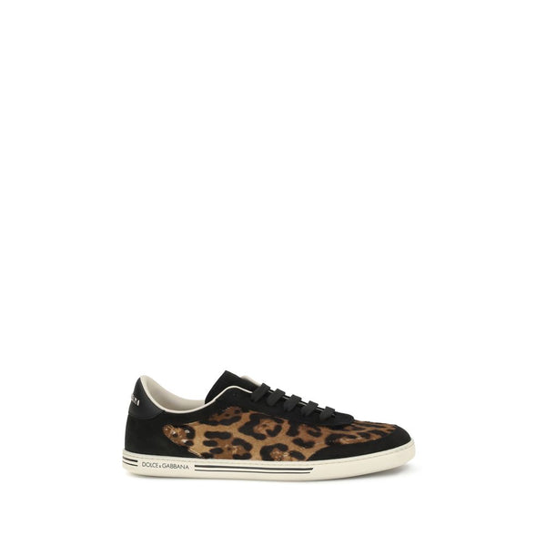 Dolce & Gabbana Upper: 89% Lamb Ovis Aries sneaker in multicolor