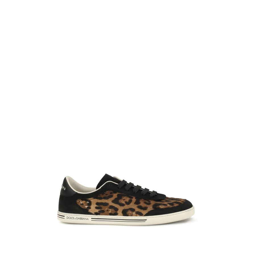 Dolce & Gabbana Upper: 89% Lamb Ovis Aries sneaker in multicolor