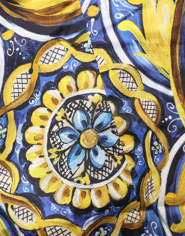 Dolce & Gabbana 96% Cotton blouse in multicolor