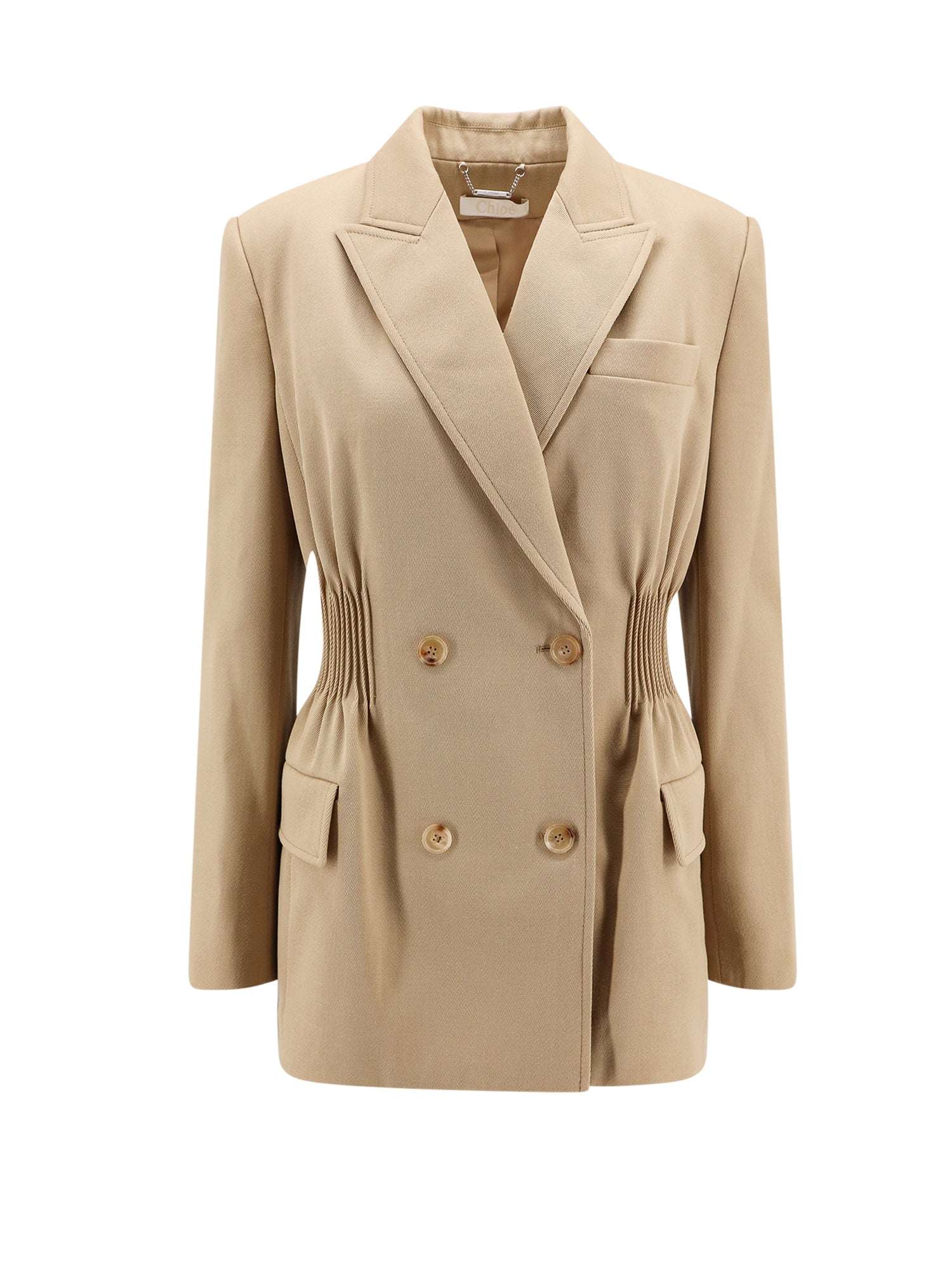 Chloè Clothing Beige Lana Vergine