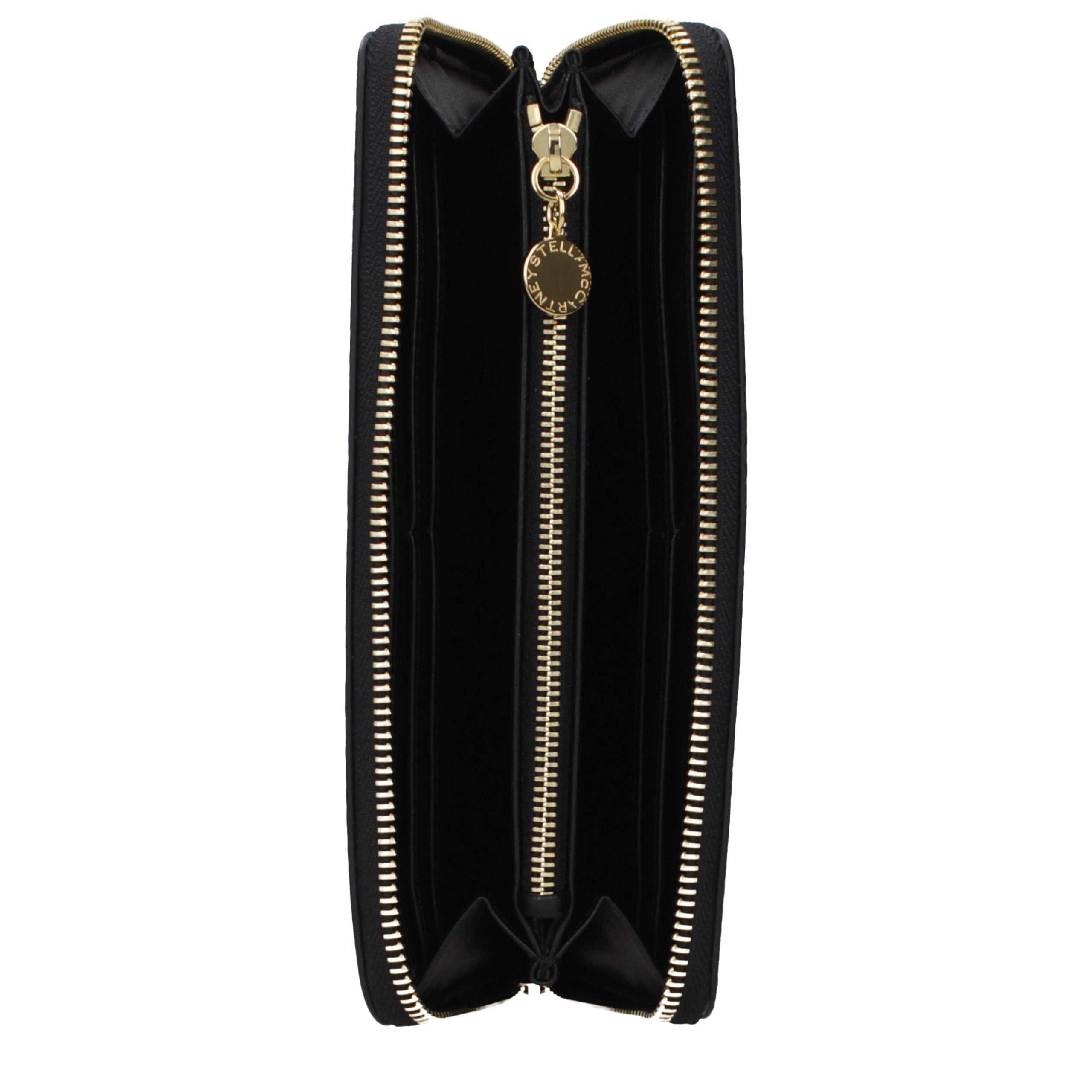 Stella McCartney wallet in black — view 3